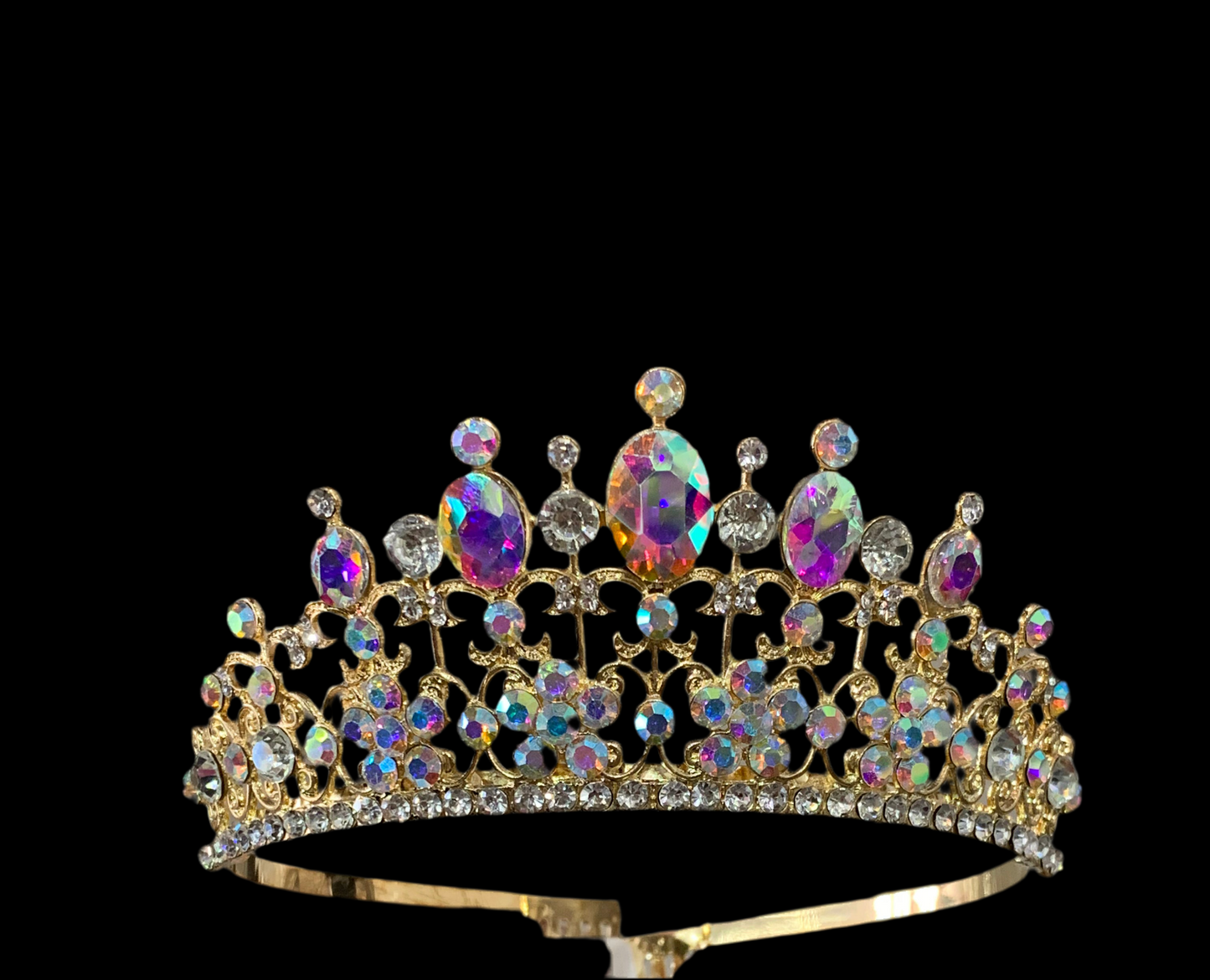 Corona princesa dorada - bling bling