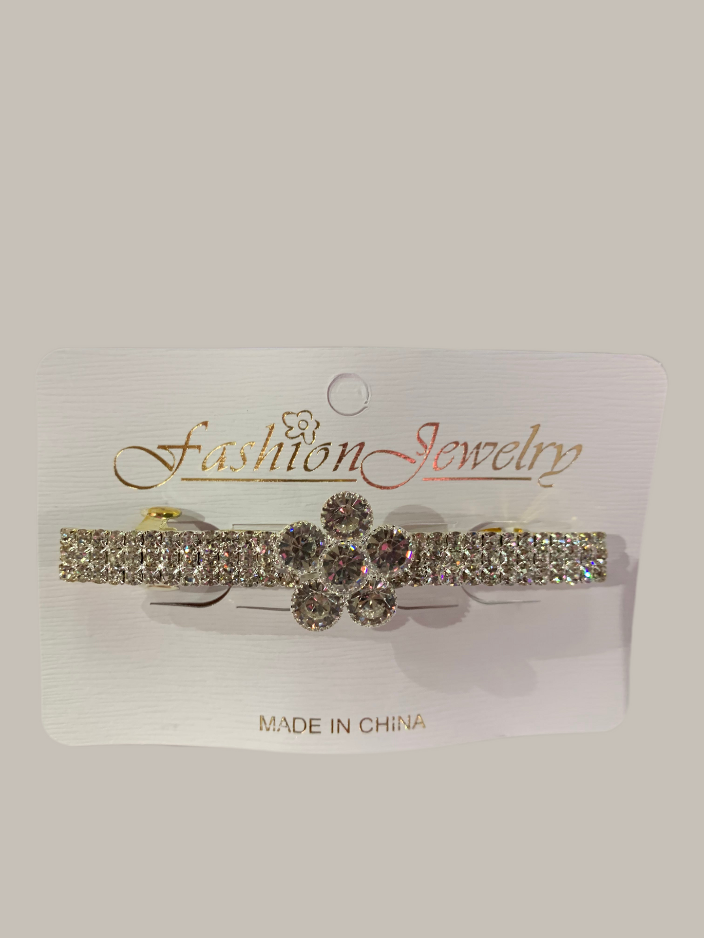 Broche decorado - bling bling