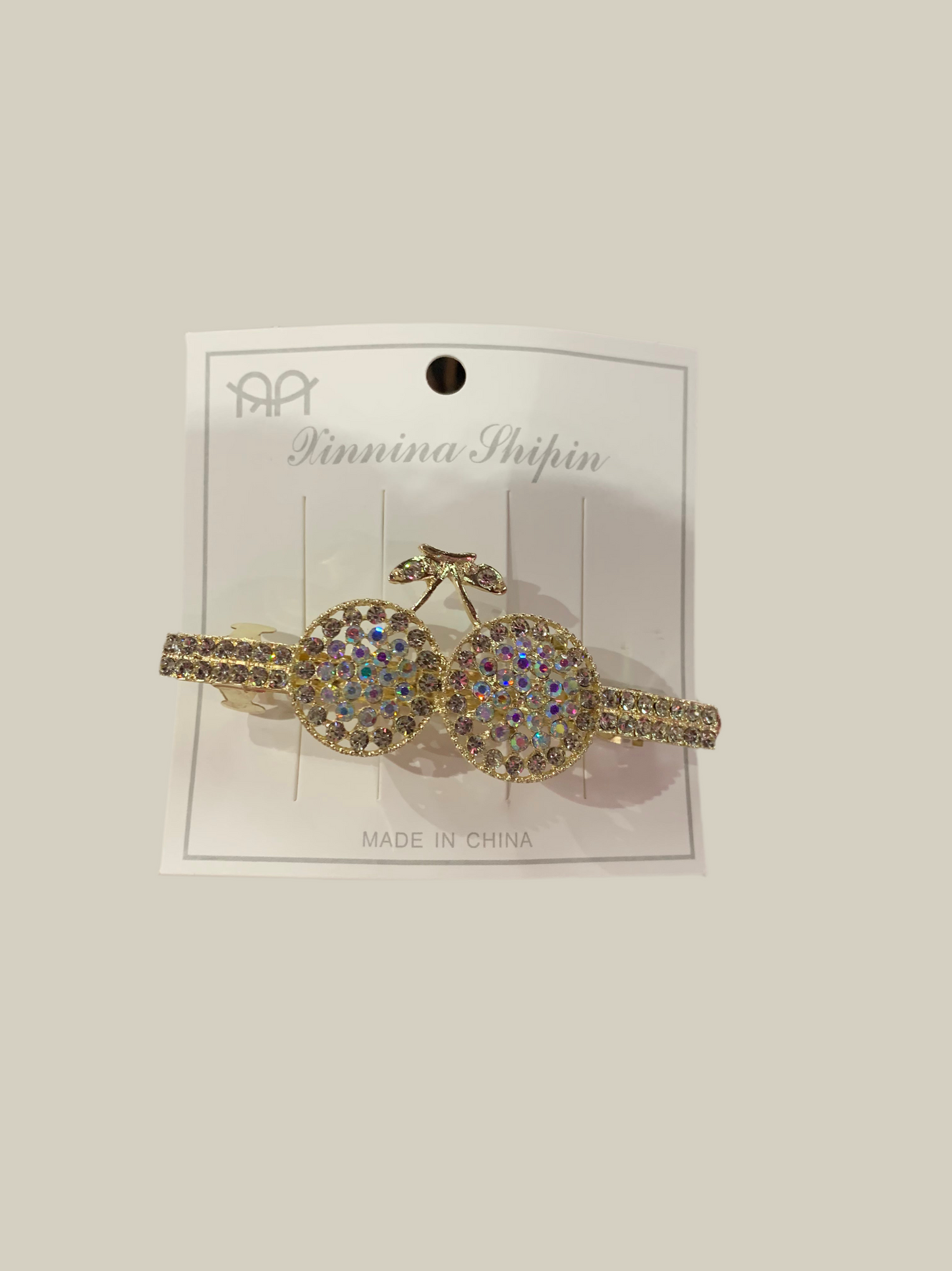 Broche decorado - bling bling