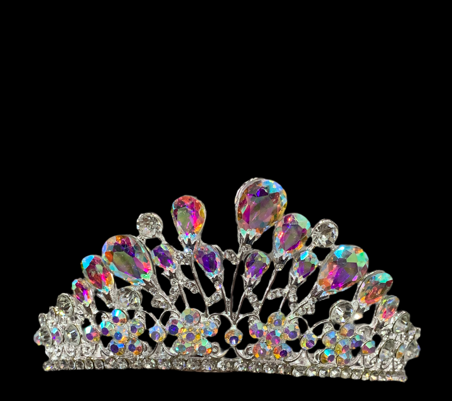 Corona princesa alta tornasol