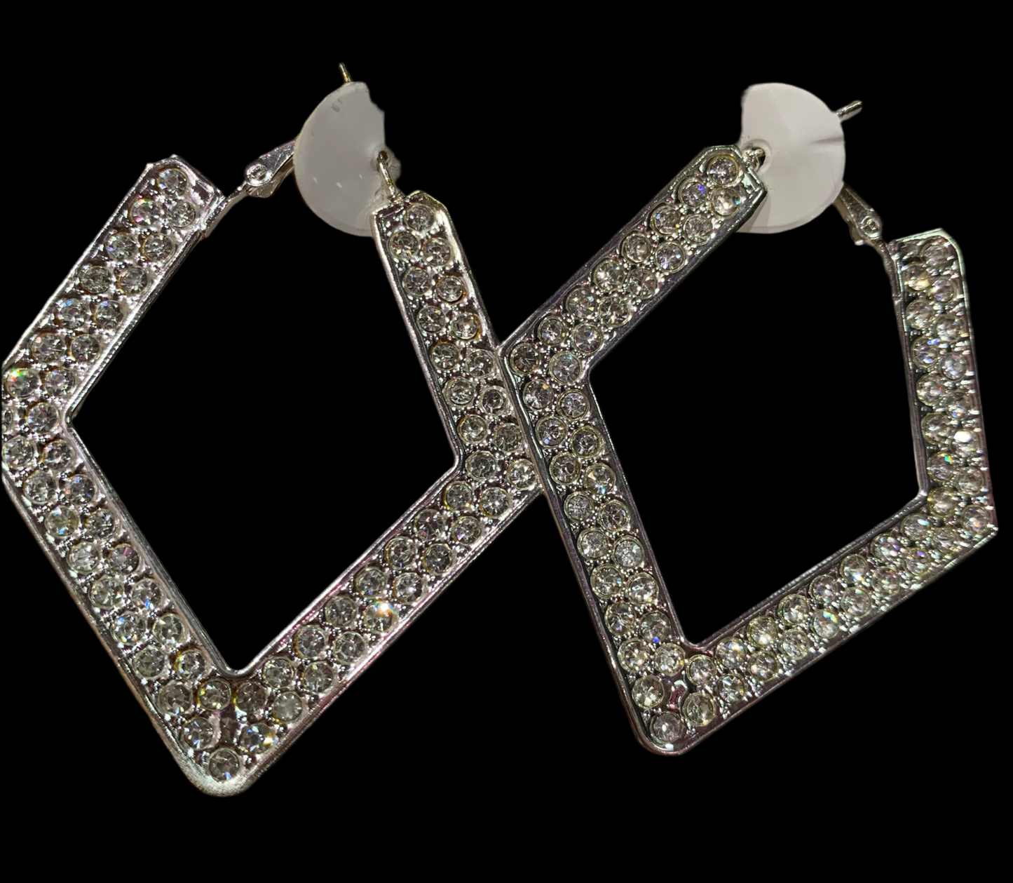 Arracadas triangulares - Bling Bling
