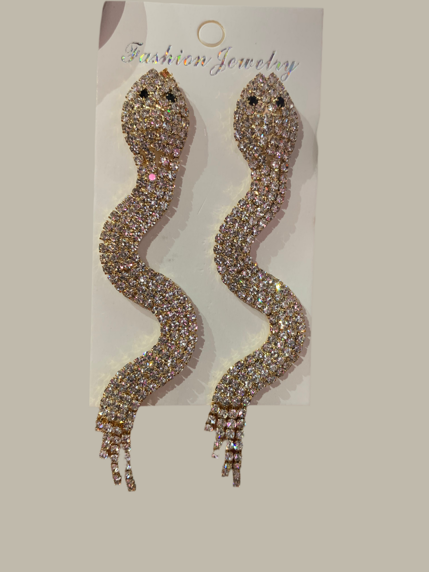 Aretes de serpiente largos - Bling Bling