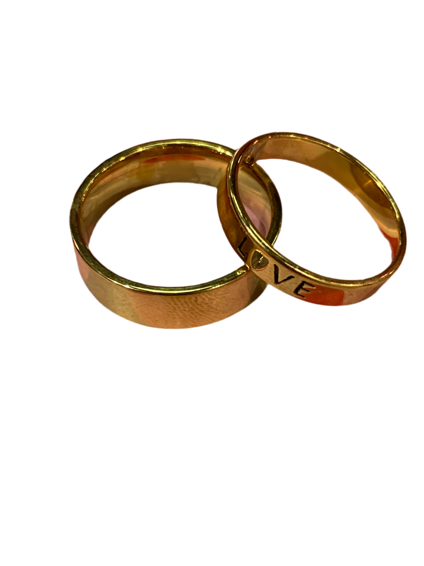 Anillo doble - bling bling