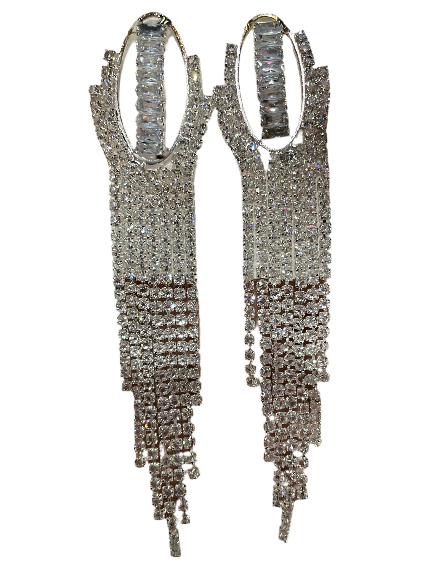 Aretes largos de fiesta - Bling Bling