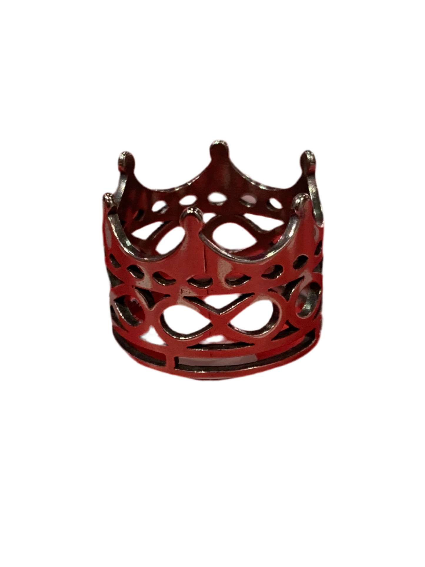 Anillo con diseño de Corona liso - Bling Bling