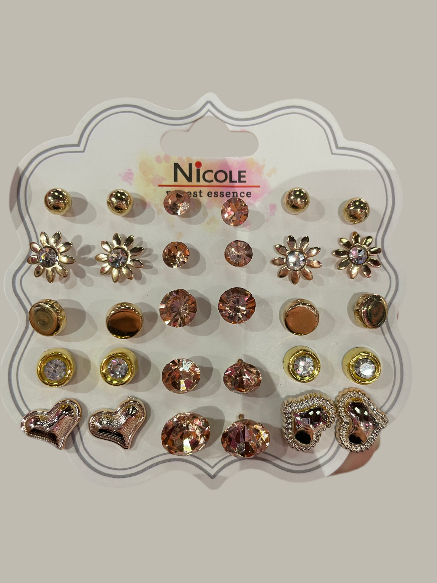 Aretes set - Bling Bling