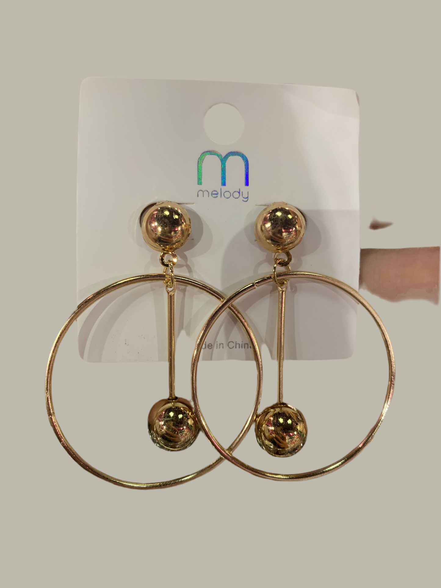 Aretes de aro - Bling Bling