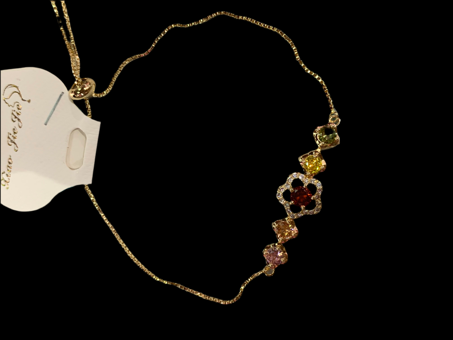 Pulsera en color dorado de acero inoxidable - bling bling