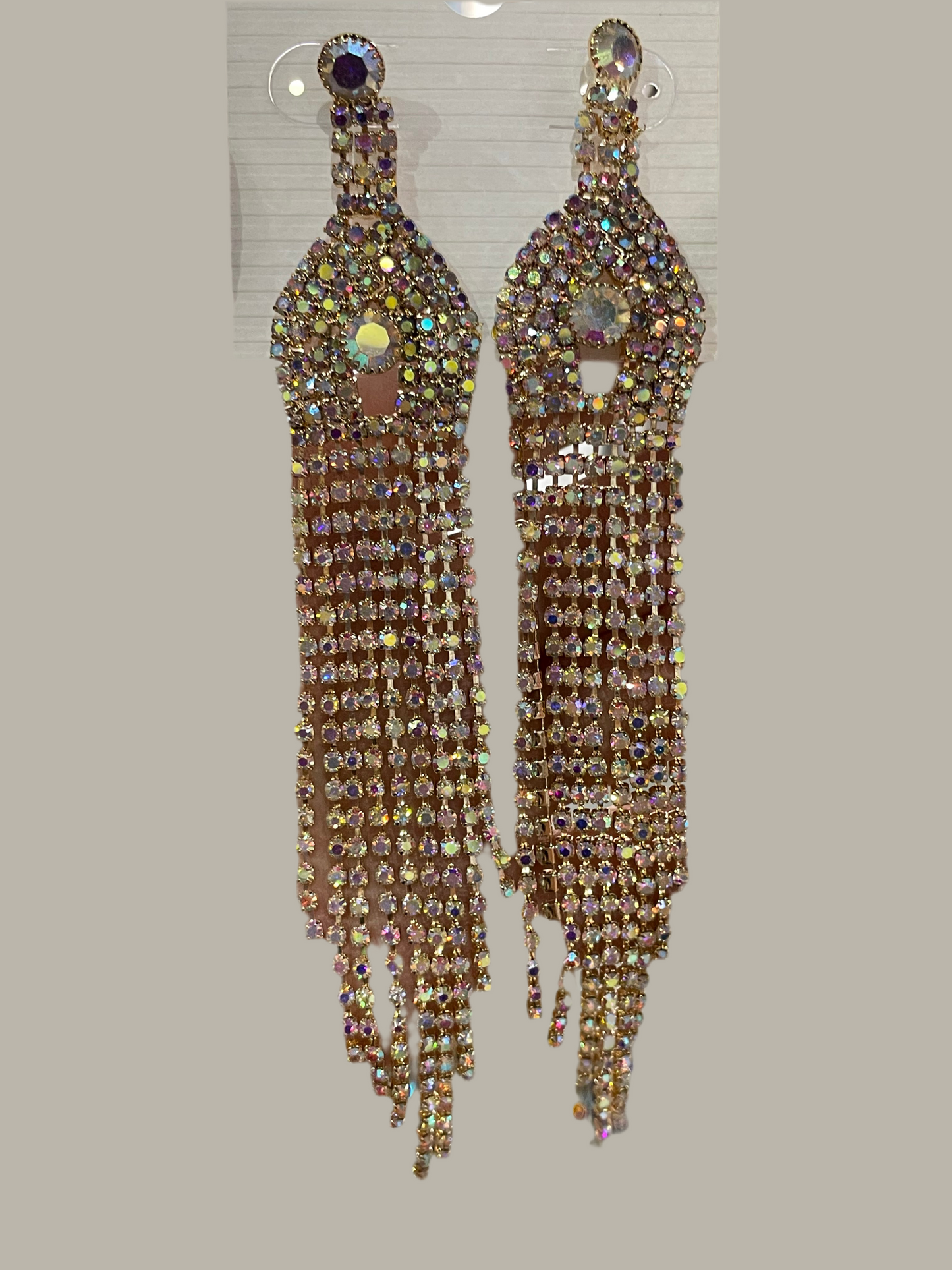 Aretes de fiesta largos - Bling Bling