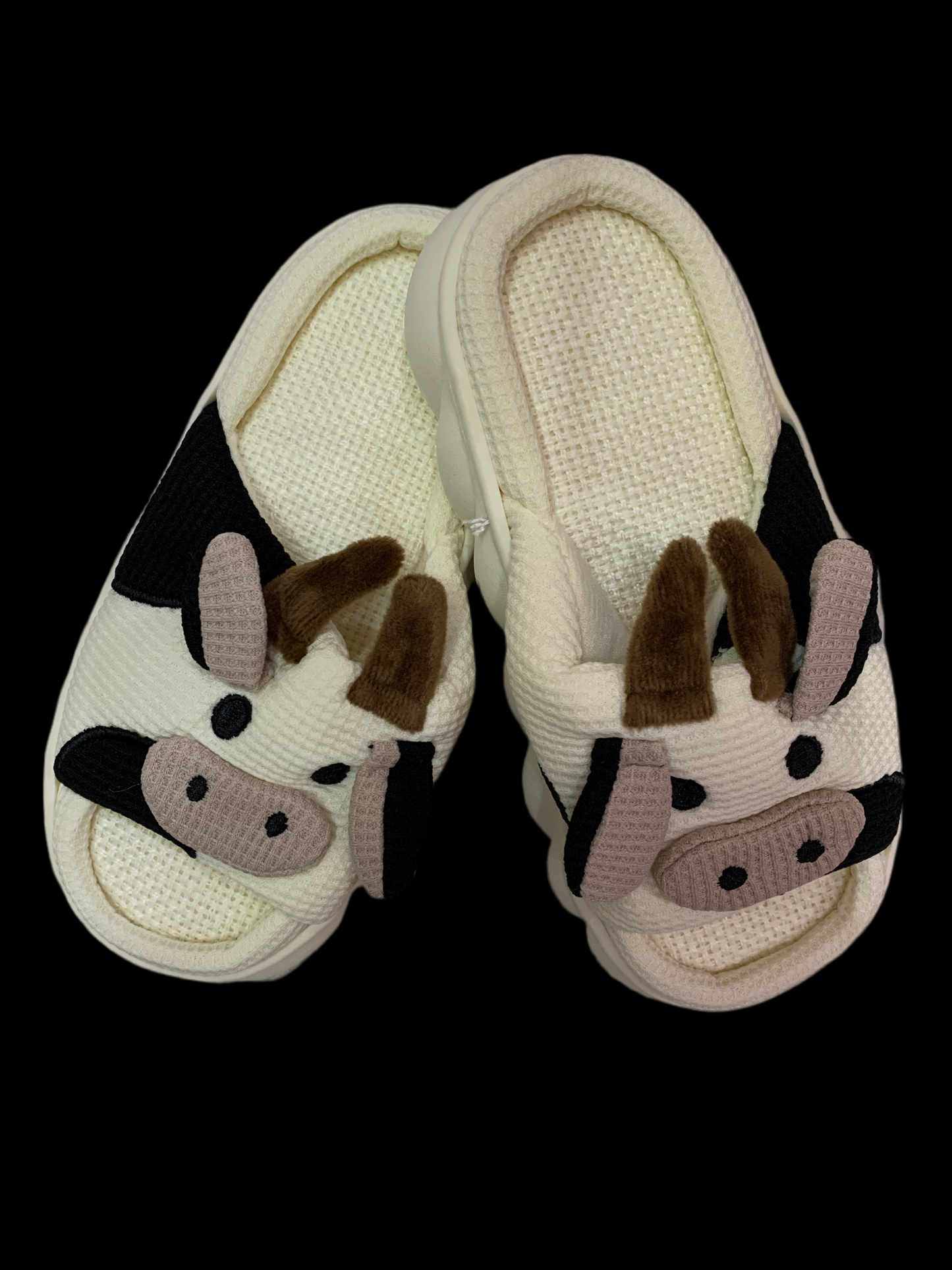 Pantuflas de vaca -