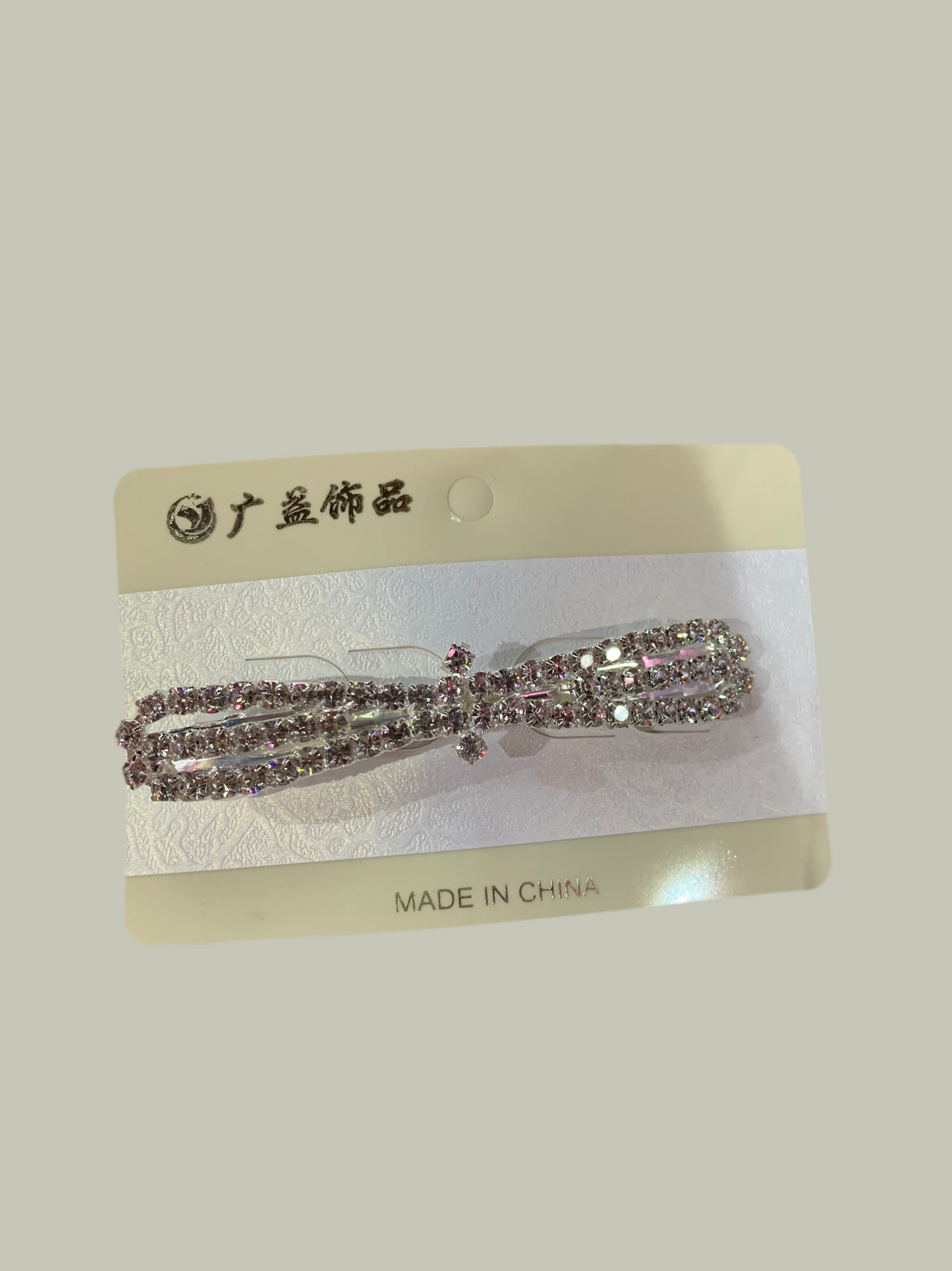 Broche decorado - bling bling