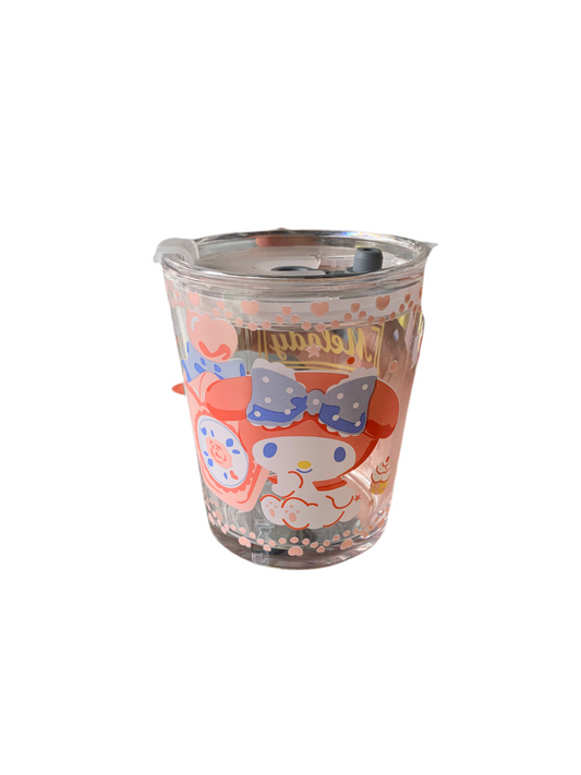 Vaso mini con tapa - Queen Cosmétics