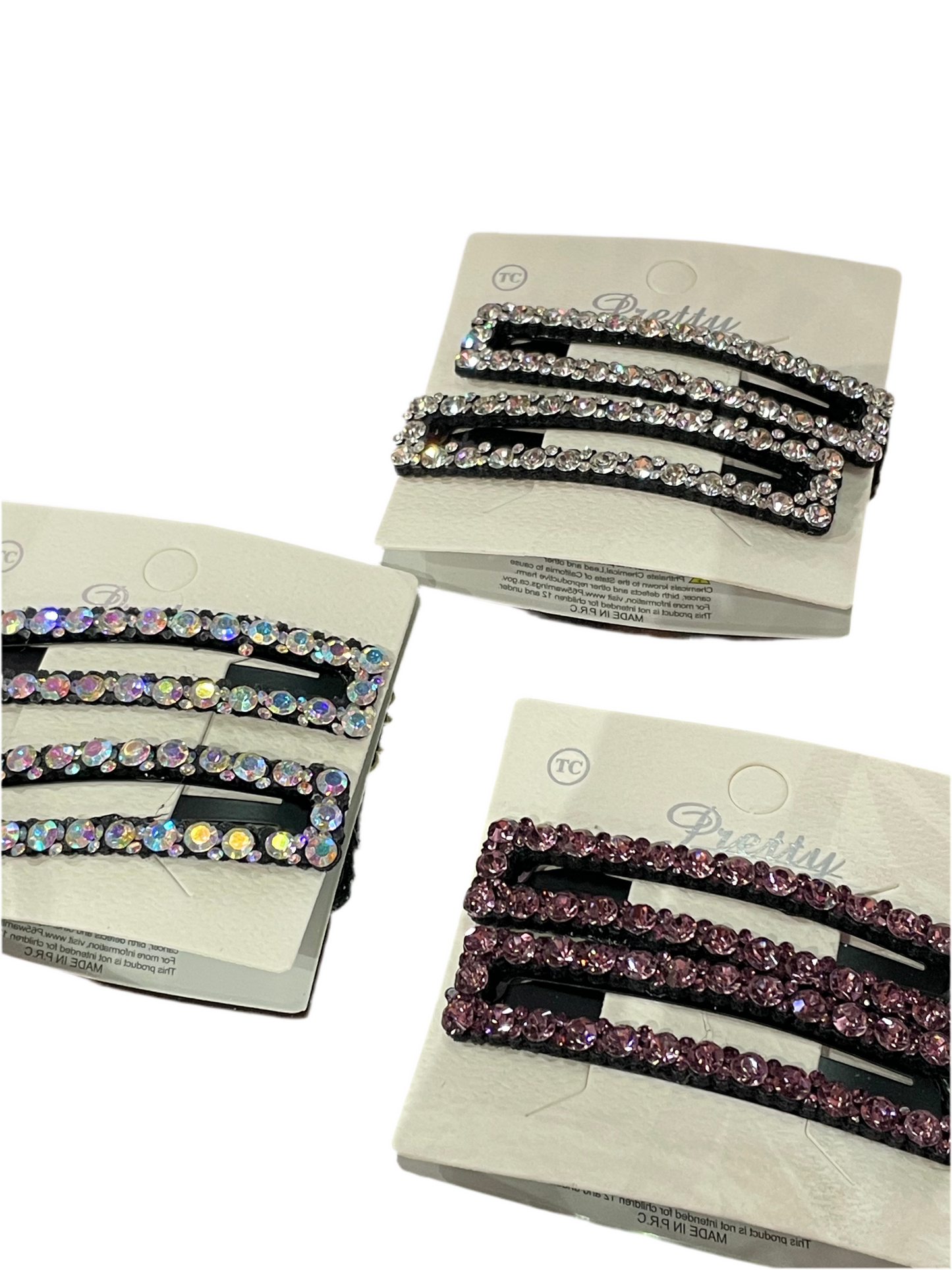 Clip decorado - Bling Bling