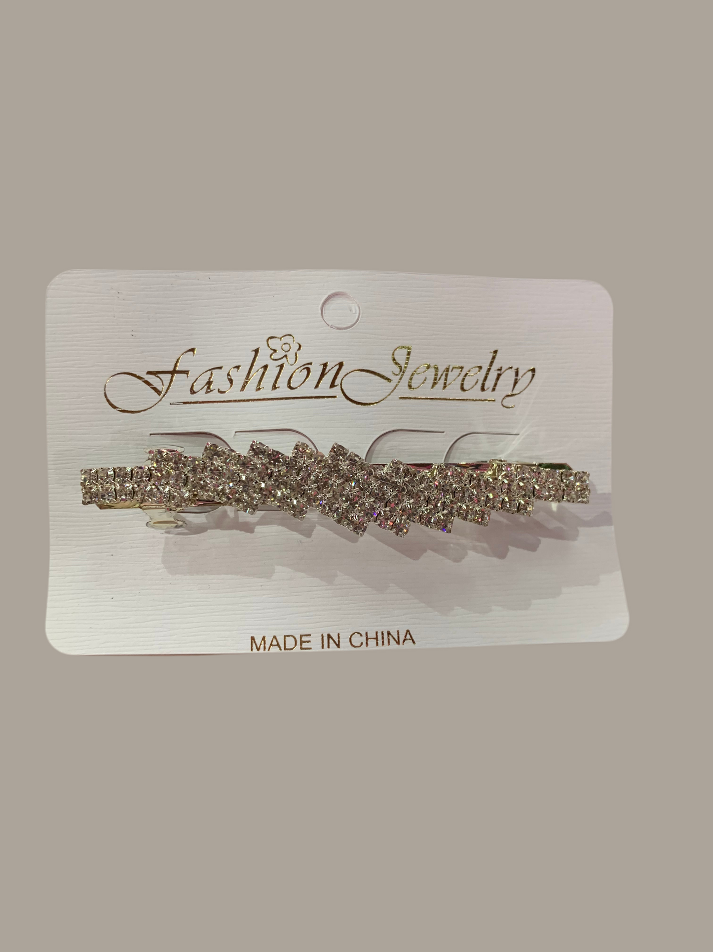 Broche decorado - bling bling