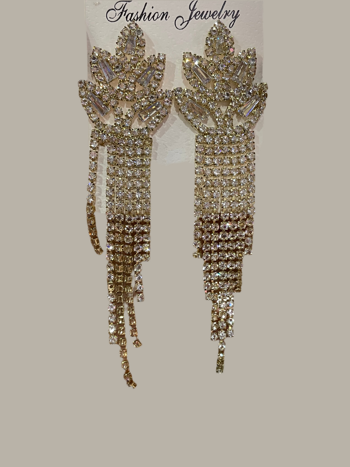Aretes de fiesta largos. - Bling Bling