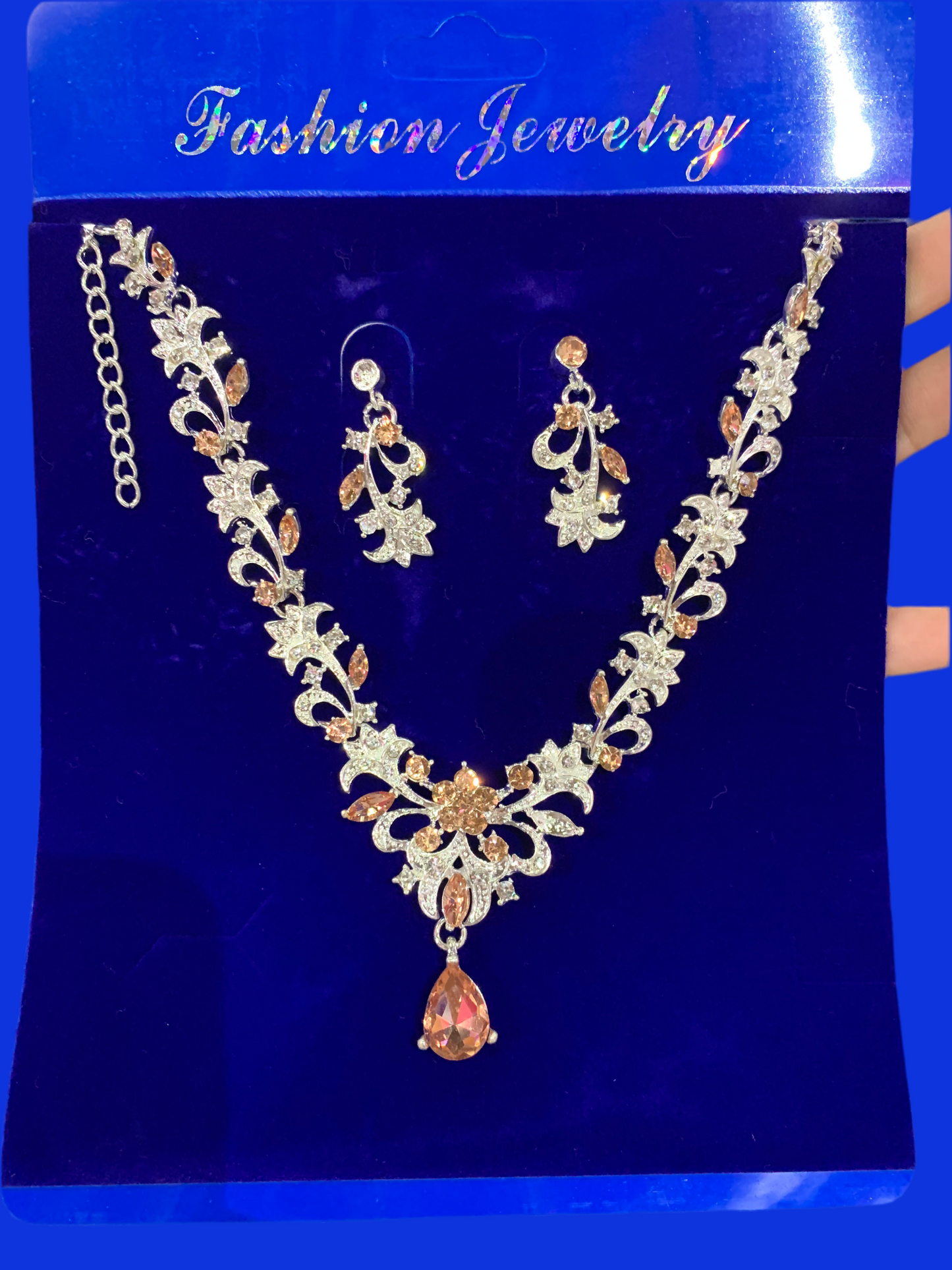 Collar set elegante - bling bling
