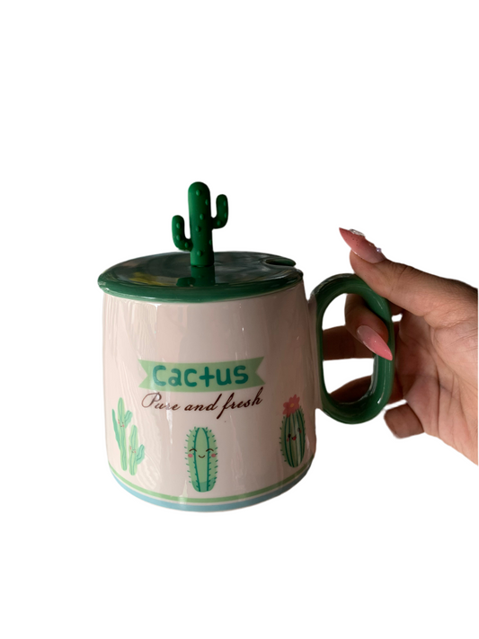 Tasa de cactus - Queen Cosmétics