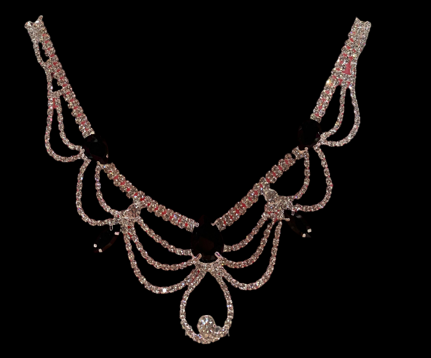 Juego de collar con aretes (sencillo)