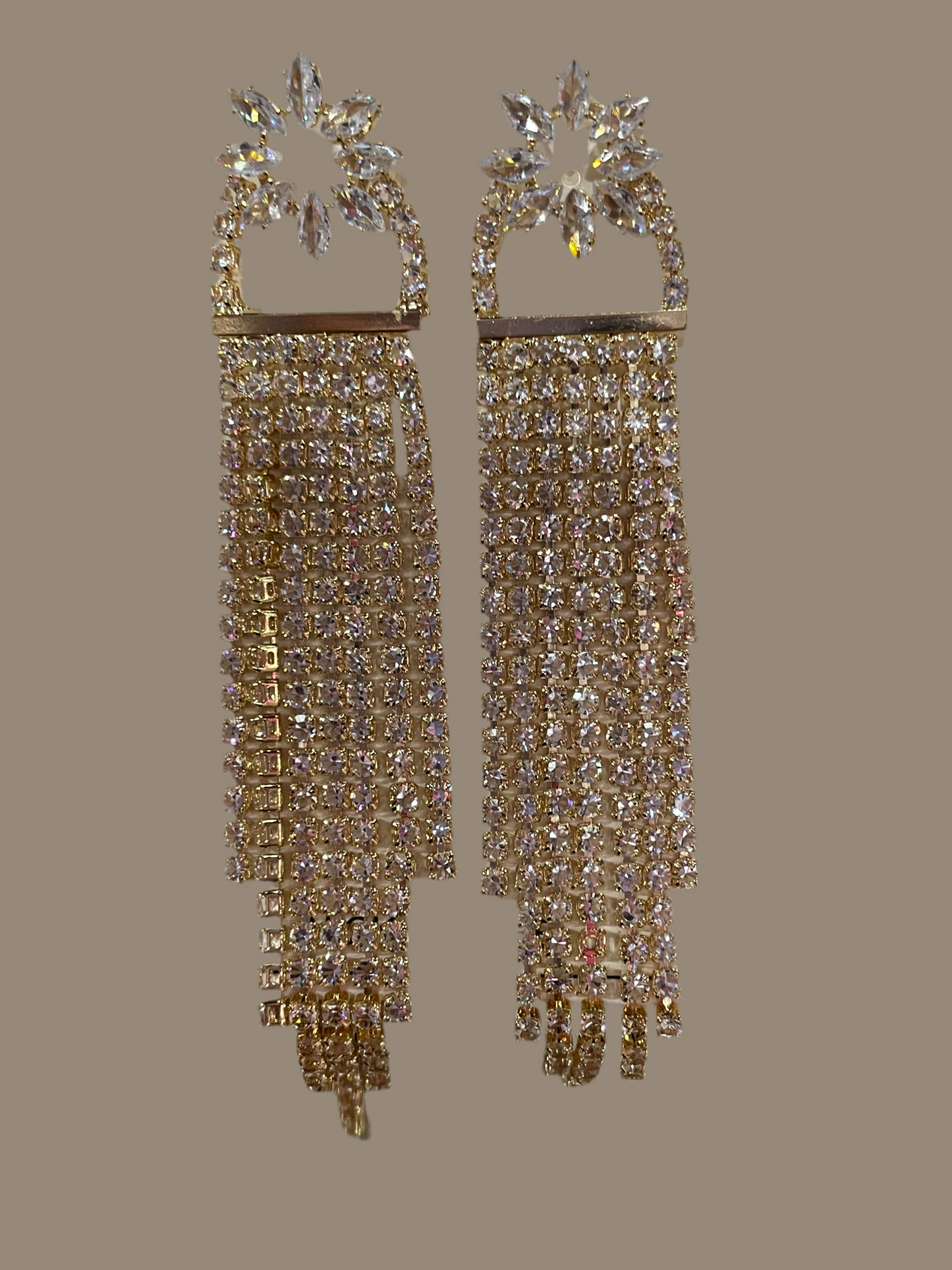 Aretes de fiesta largos. - Bling Bling