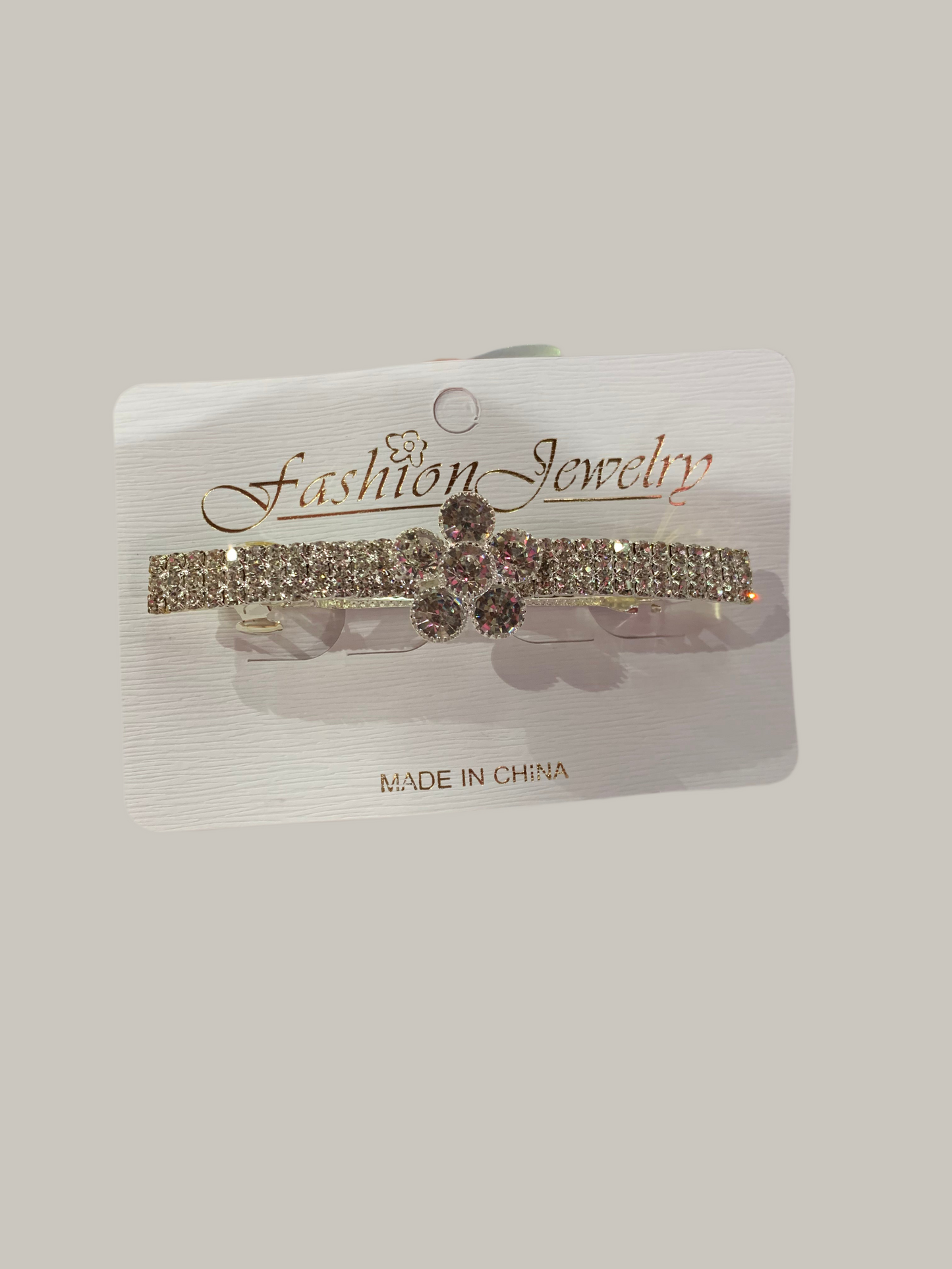 Broche decorado - bling bling