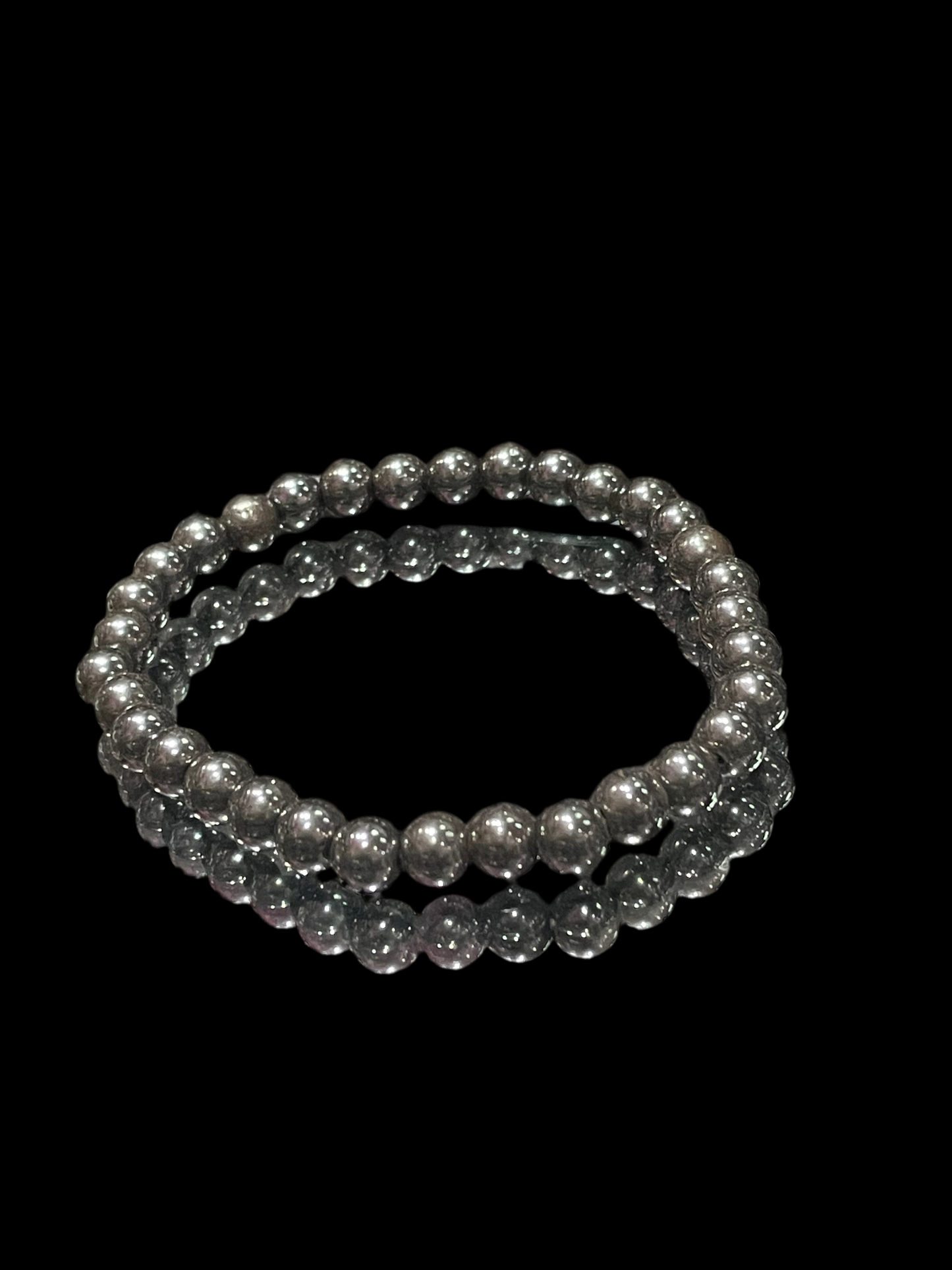 Pulsera perlas negras