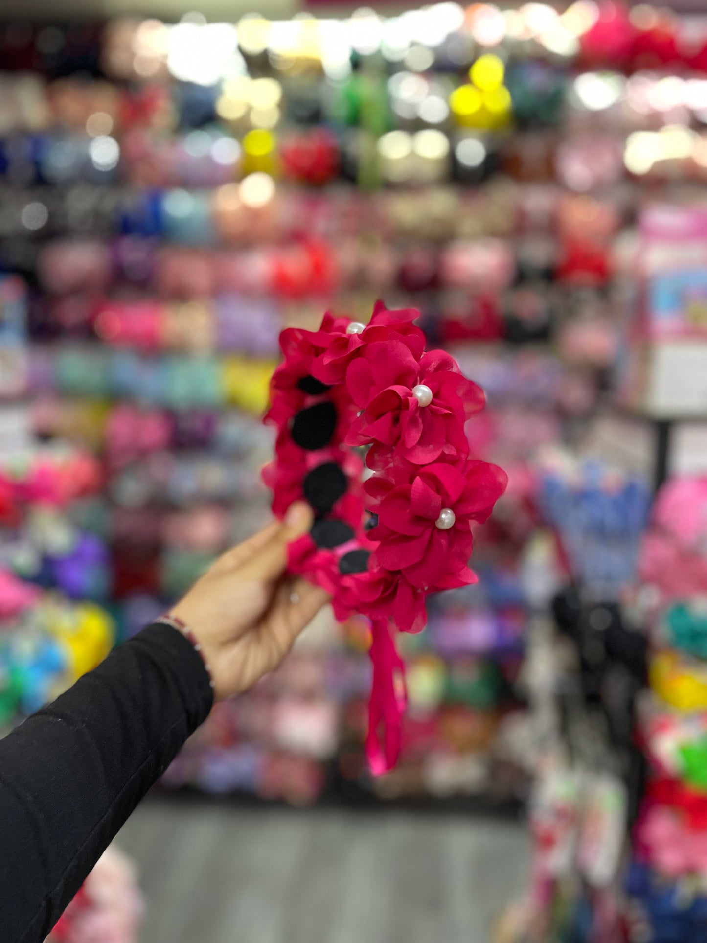 Corona De Flores(Ajustable) - Los Moños De Kari