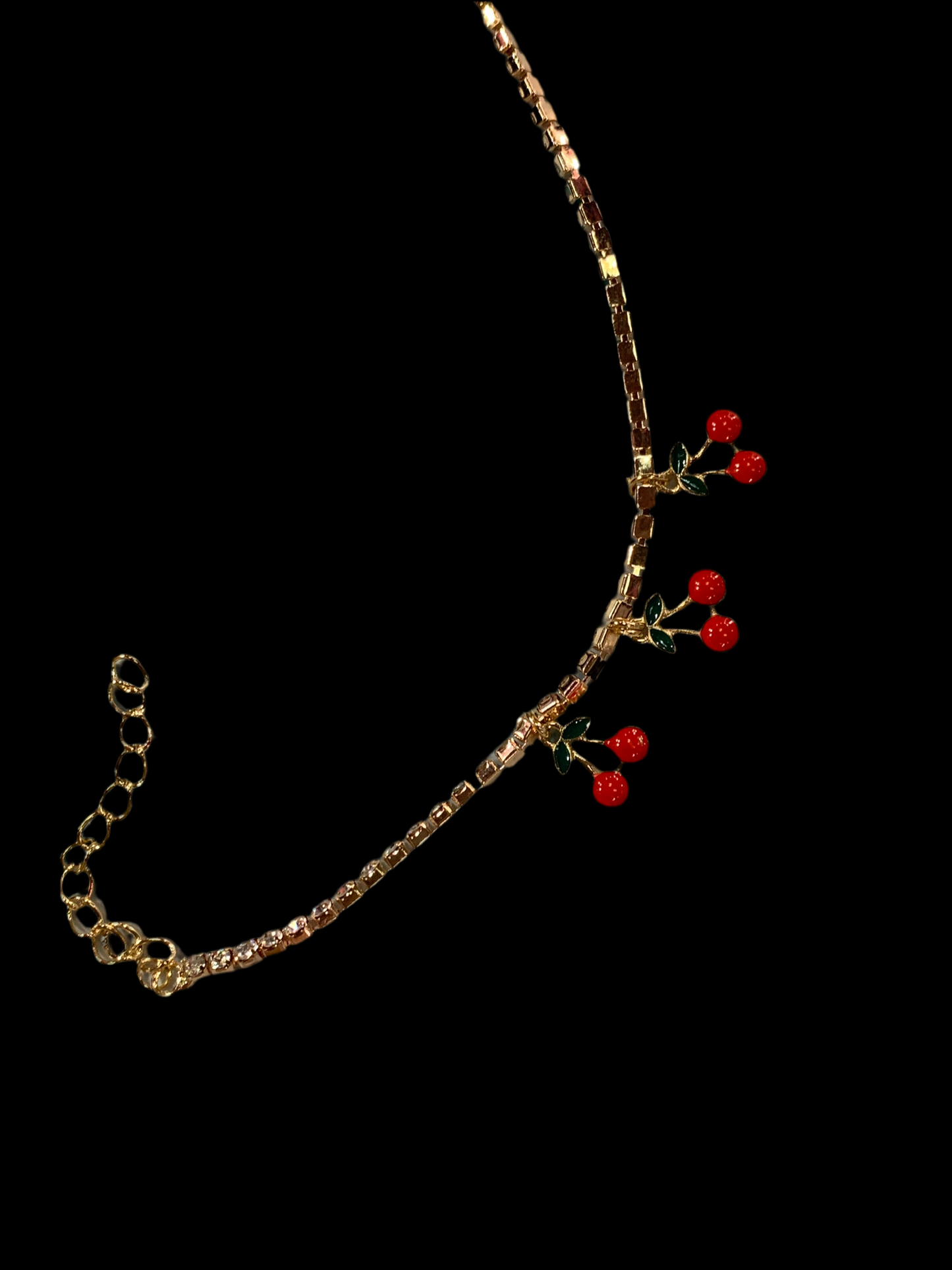 Pulsera de cerezas - bling bling