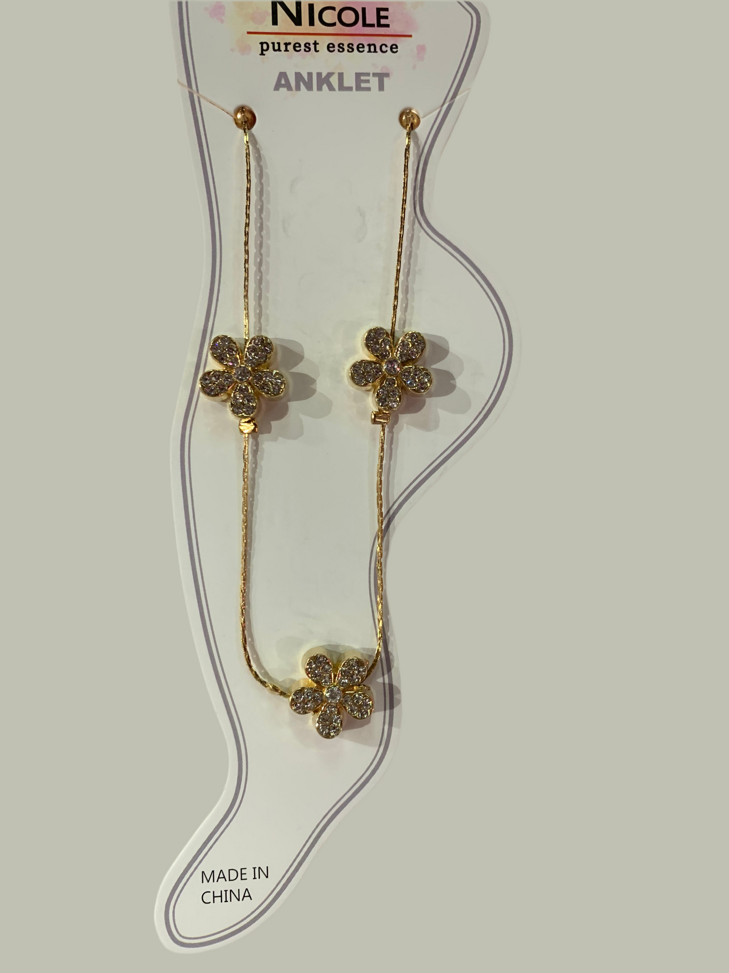 Pulsera para tobillo - bling bling