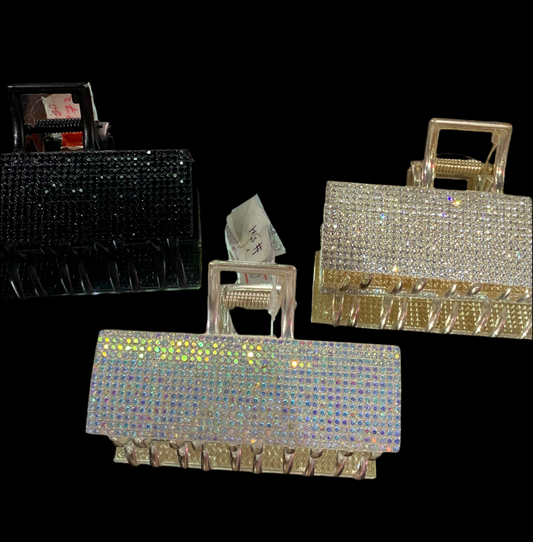 Pinza Rectangular para Mujer - Bling Bling