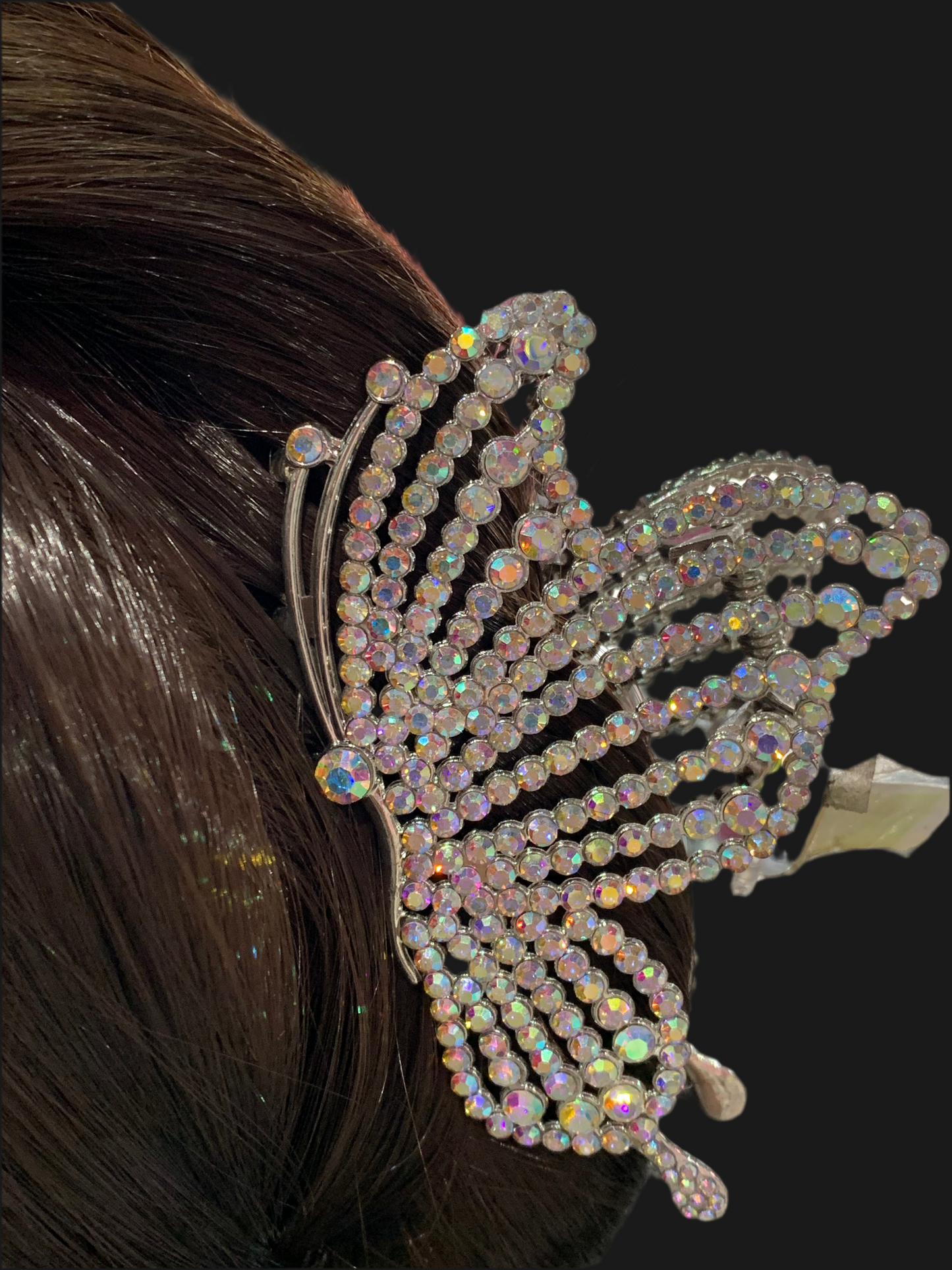 Pinza Mariposa Brillante - Bling Bling