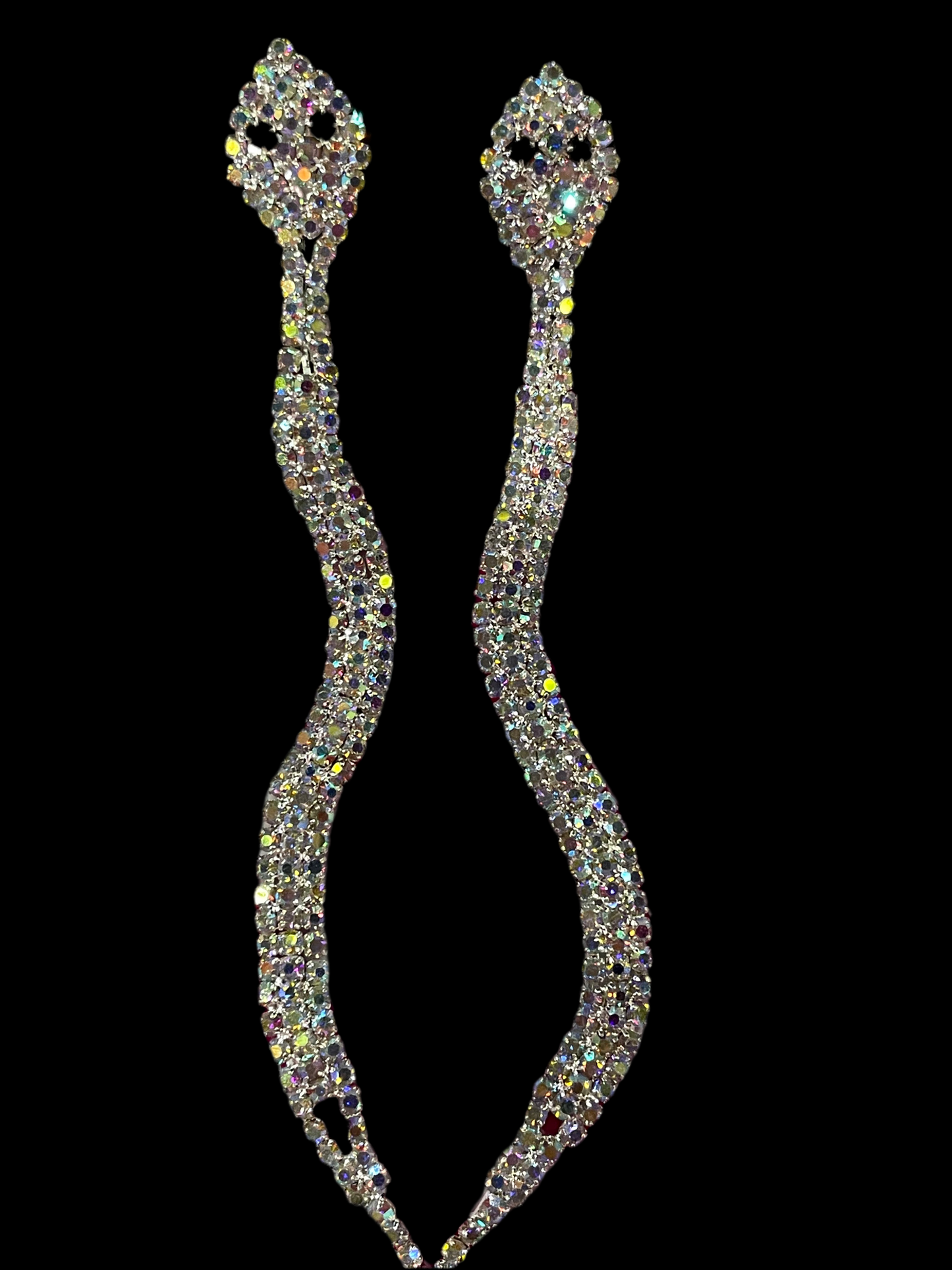 Aretes de serpiente largos - Bling Bling