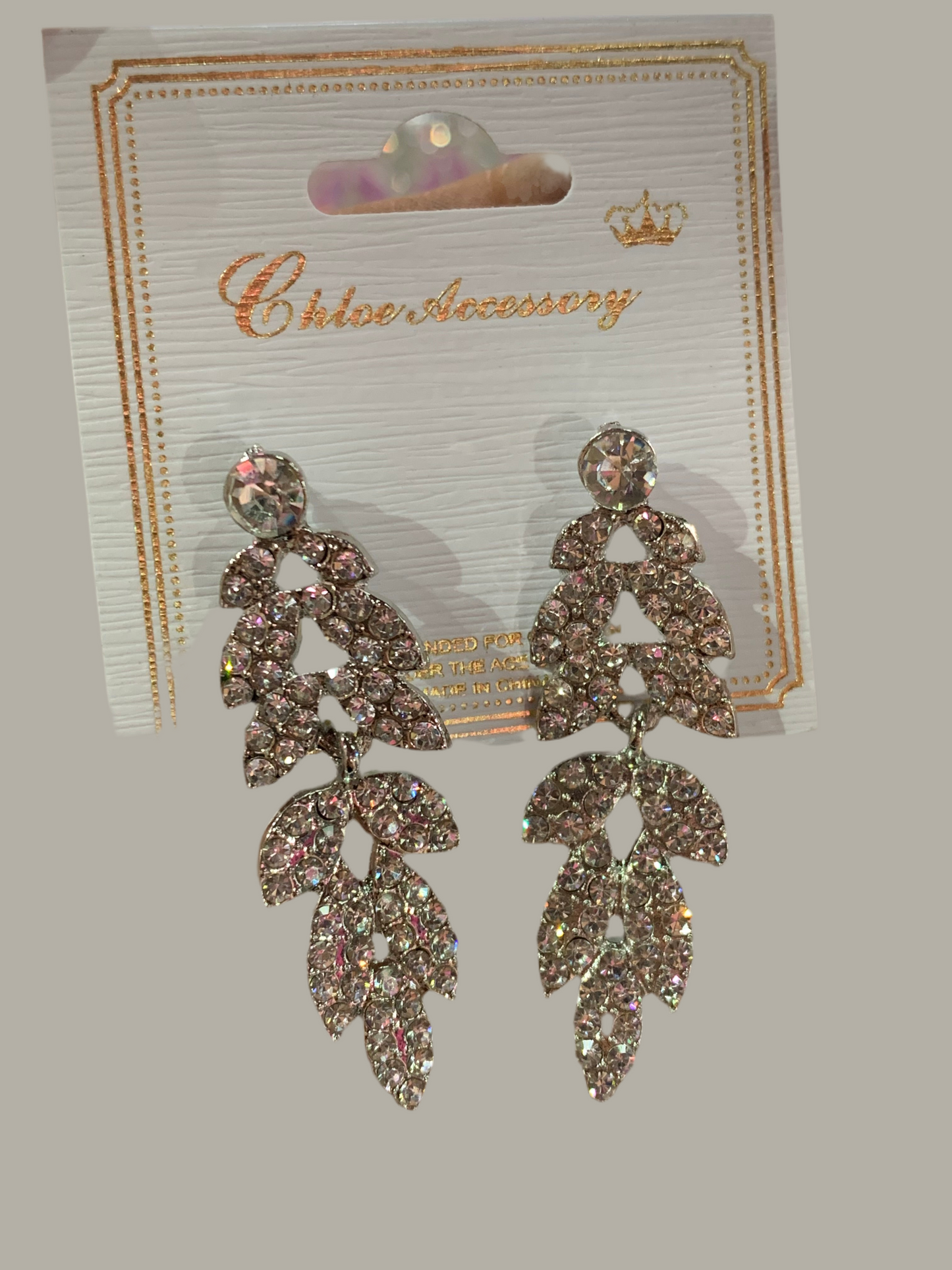 Aretes de fiesta largos - Bling Bling