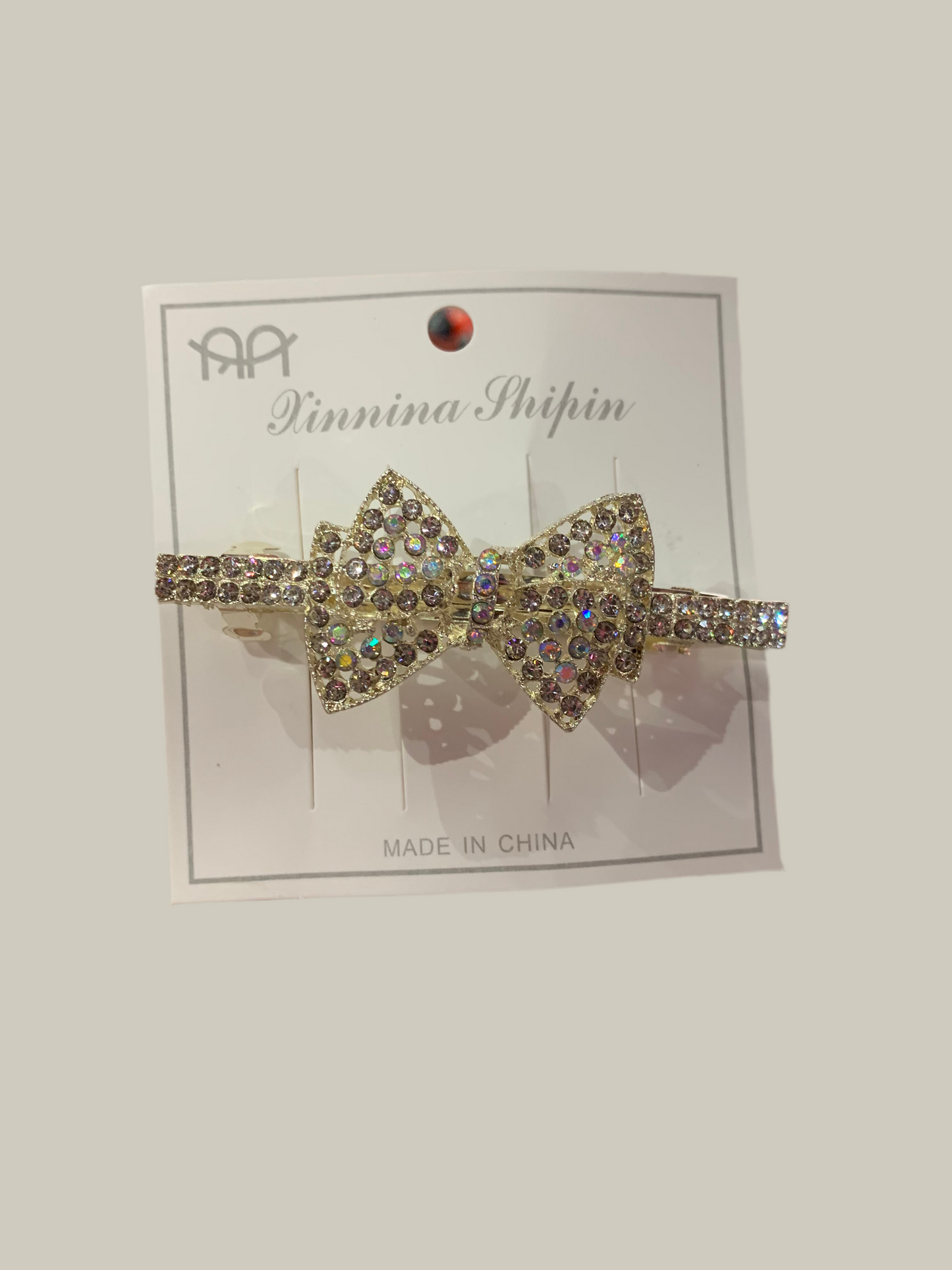 Broche decorado - bling bling