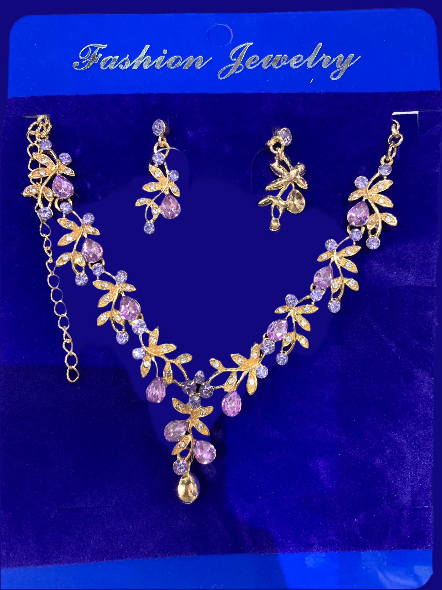 Collar set elegante - bling bling