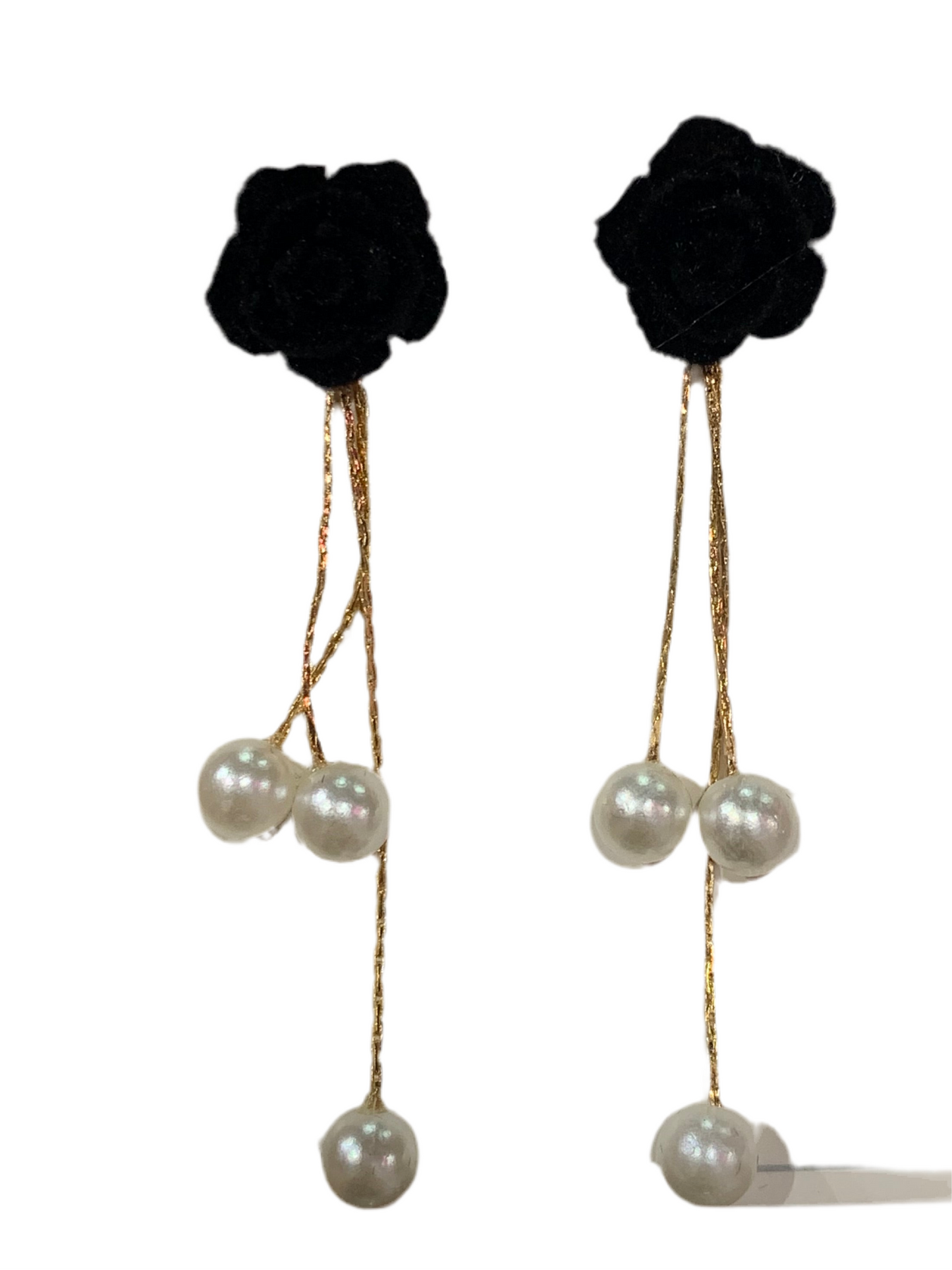 Arete de Flor y Perla - Bling Bling