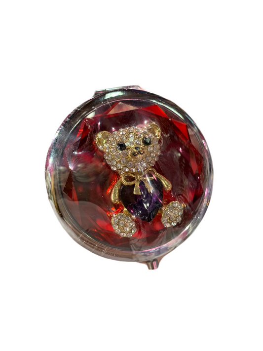 Espejo decorado de bolsillo - Bling Bling