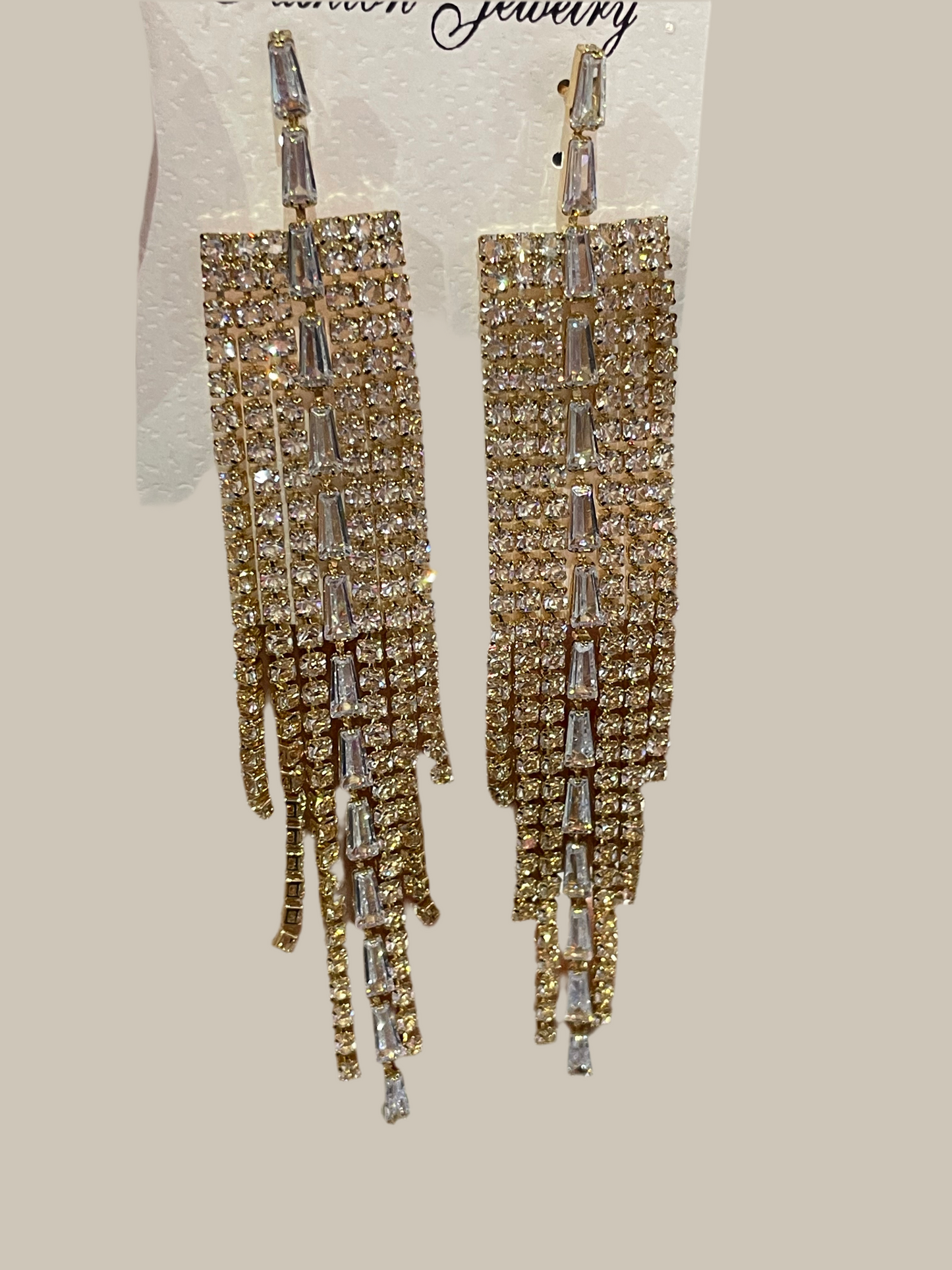 Aretes de fiesta largos. - Bling Bling