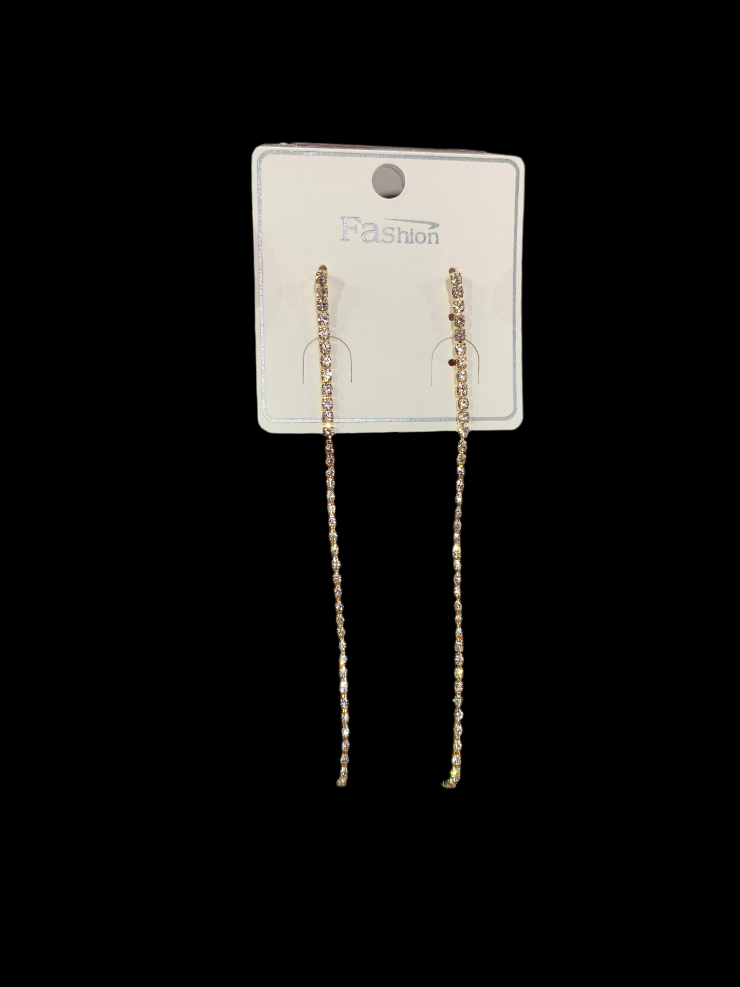Aretes largos de fiesta - bling bling