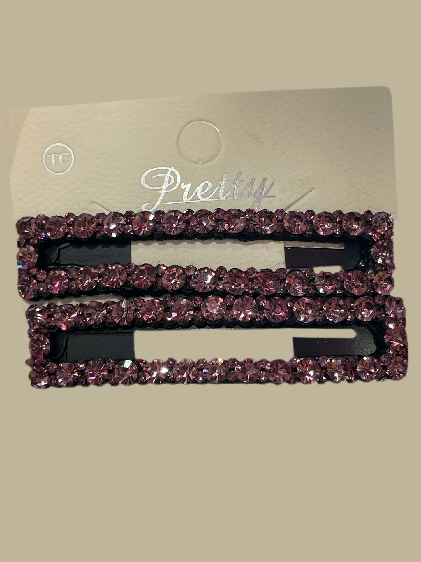 Clip decorado - Bling Bling