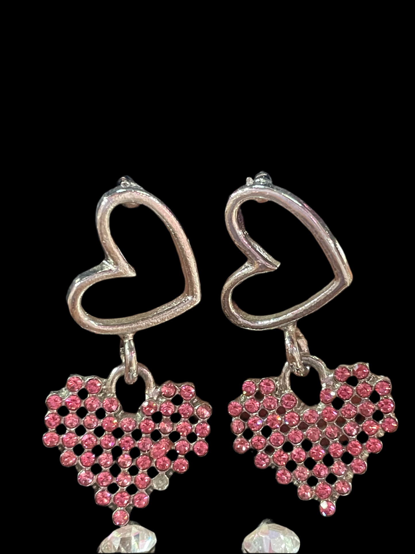 Aretes de corazón - Bling Bling
