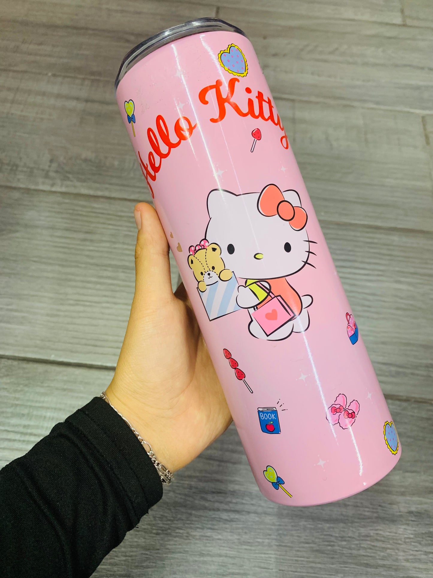 Termo Hello Kitty - Los Moños De Kari