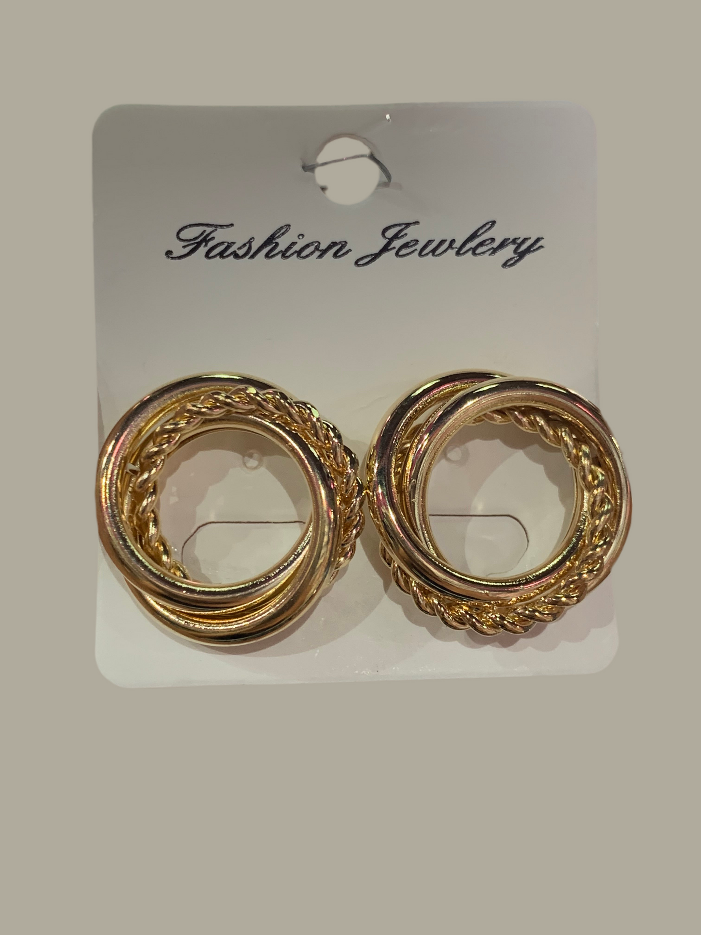 Aretes circulares - Bling Bling