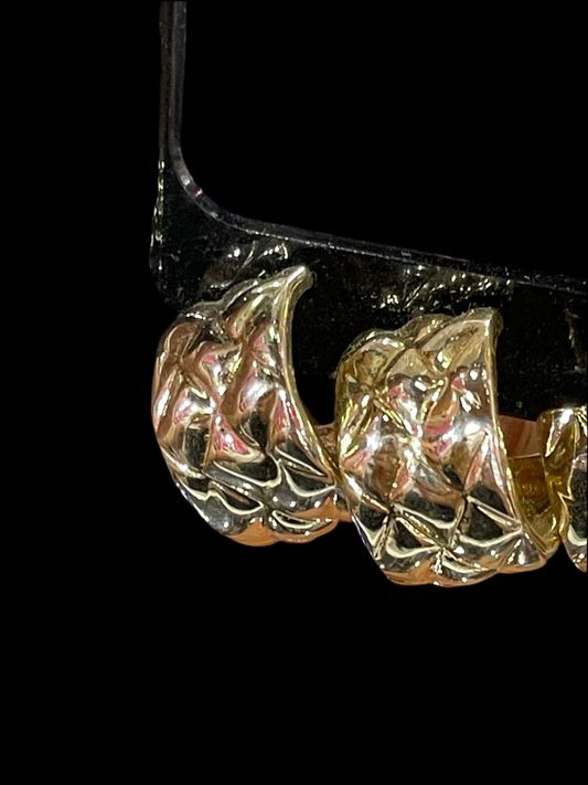 Aretes tipo ginebra -  Bling Bling