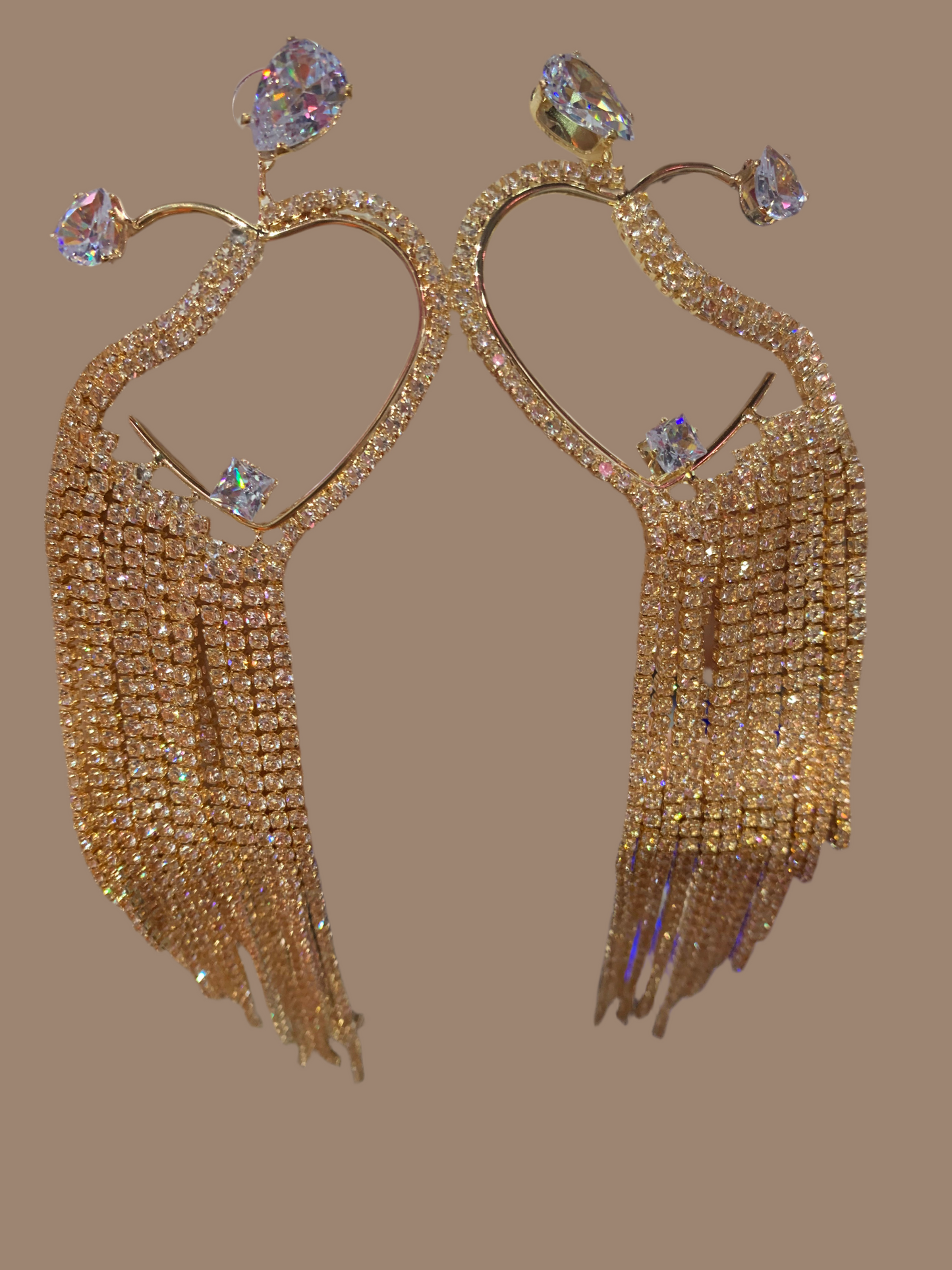 Arracada con decoración - Bling Bling