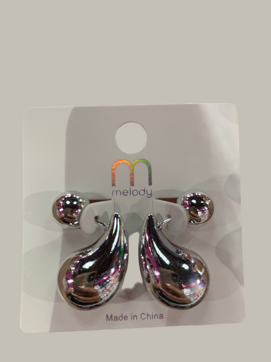 Aretes tipo ginebra - Bling Bling