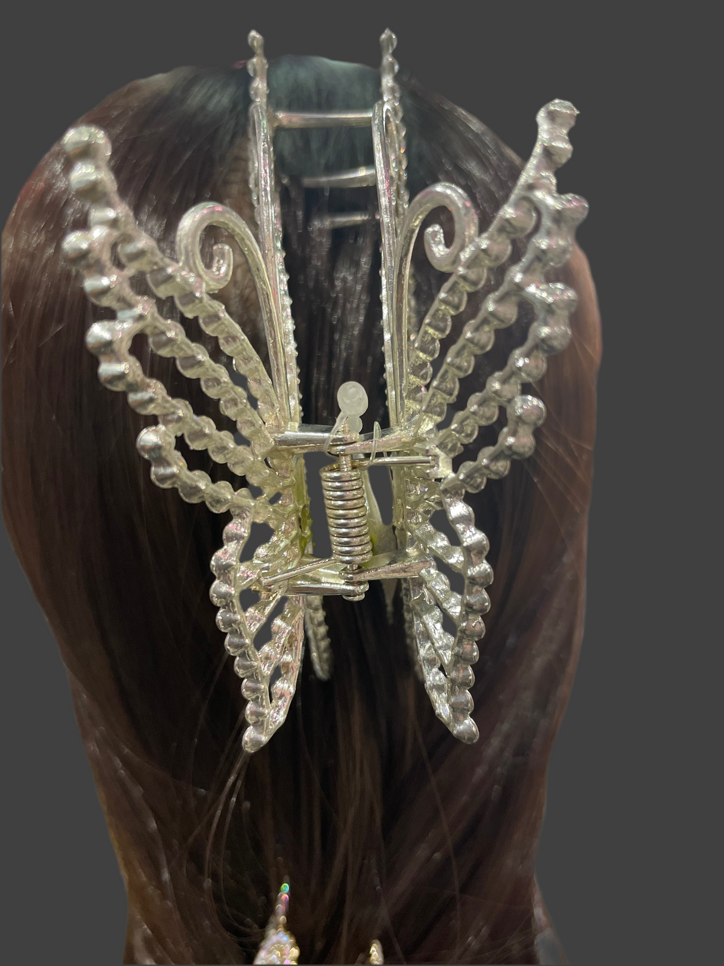 Pinza de Mariposa Con Brillos - Bling Bling