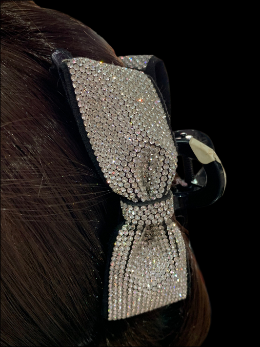 Pinza con Moño Brillante - Bling Bling