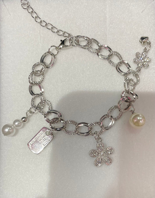 Pulsera con Dijes Colgantes - Bling Bling
