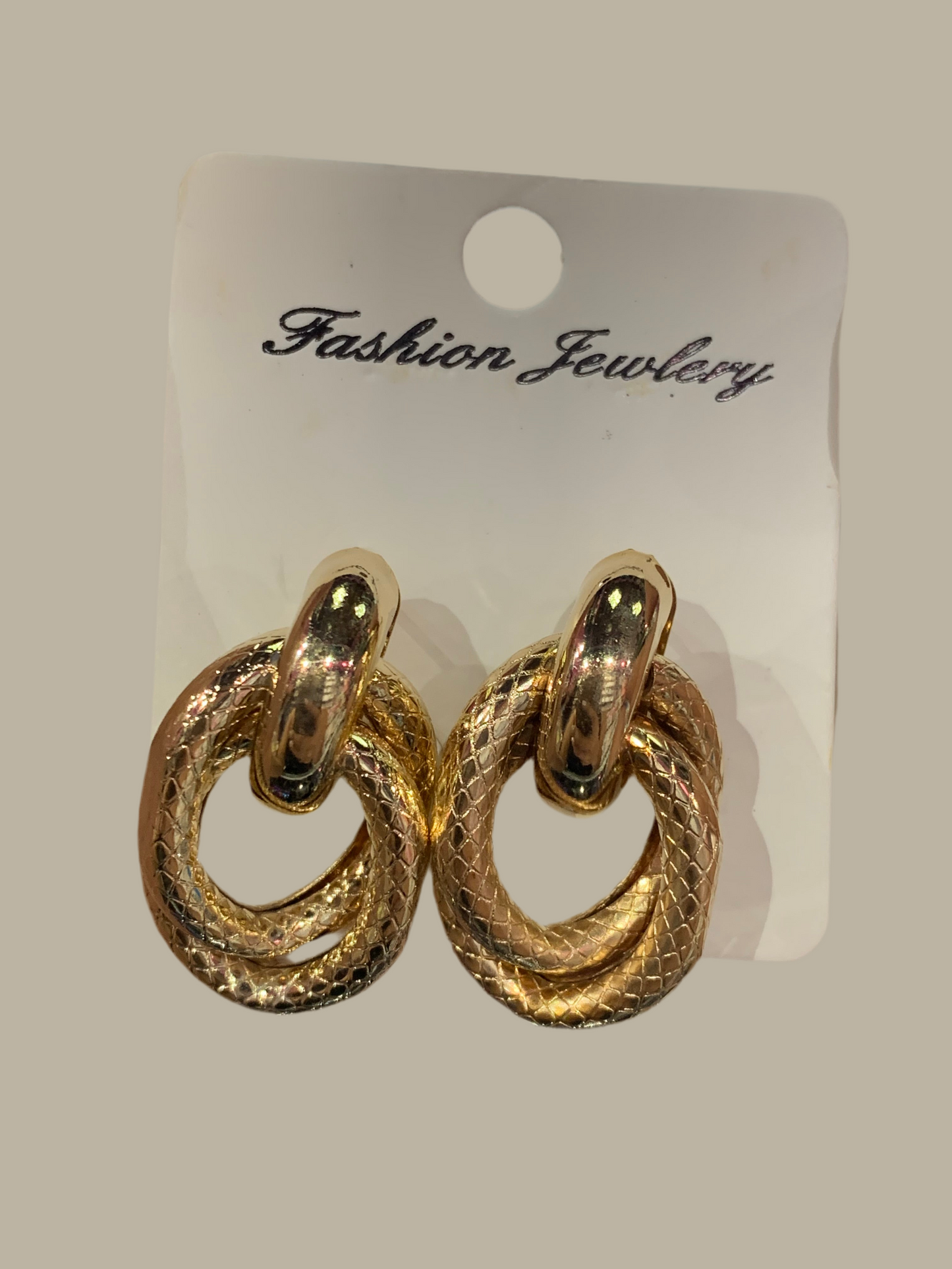 Arete dorado - Bling Bling