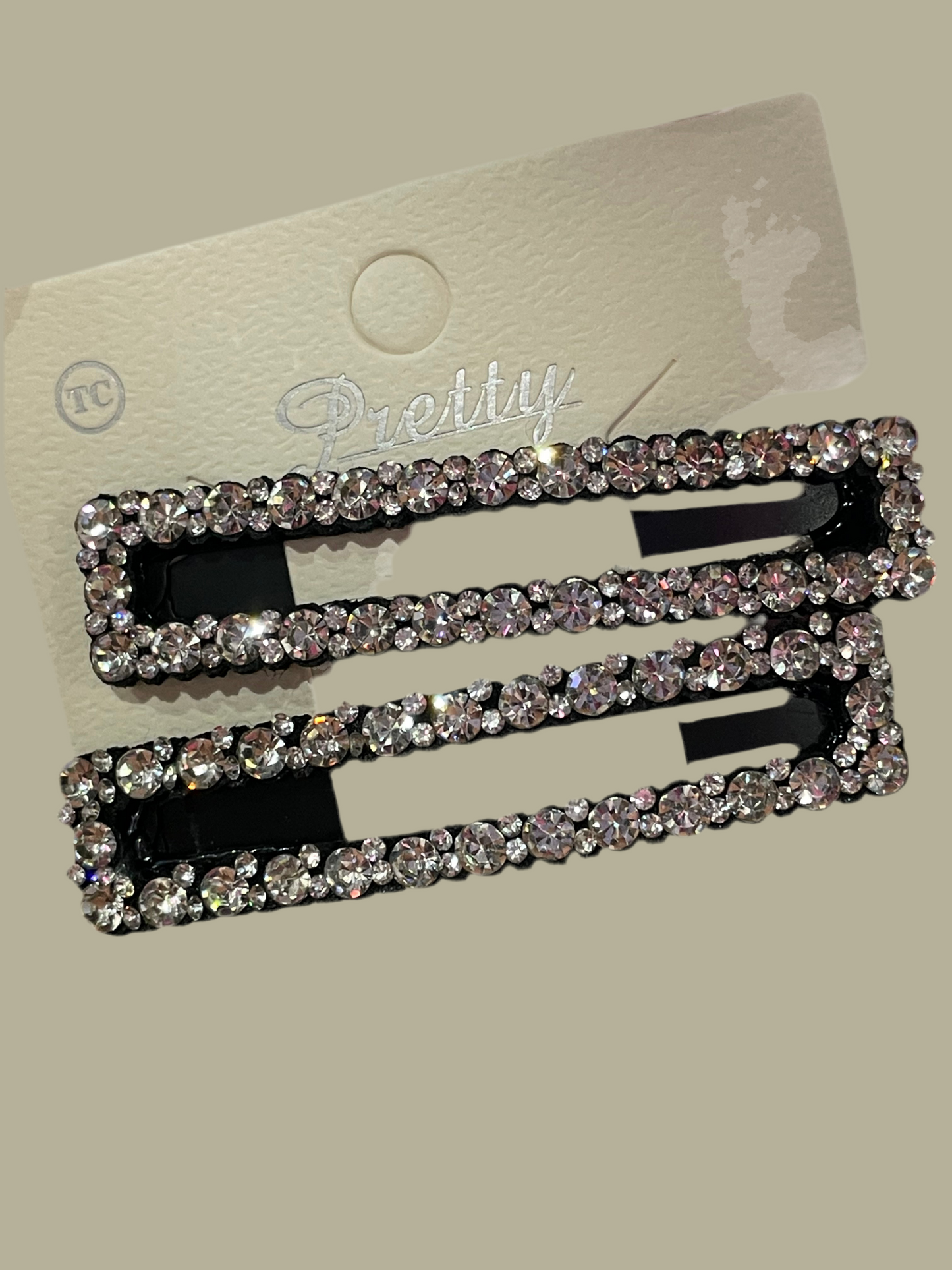 Clip decorado - Bling Bling